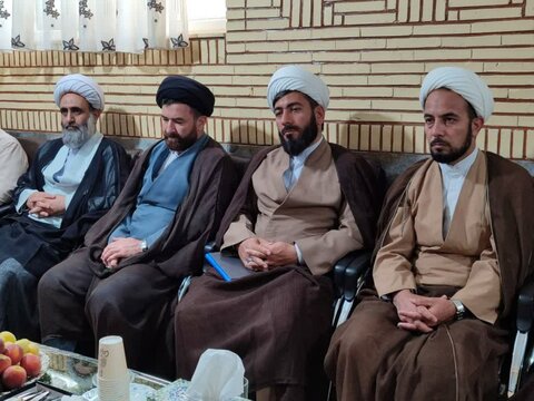 حضور مدیر منطقه۲حوزه قائم مقام امور استانها در مدرسه علمیه امام صادق (ع) بیجار