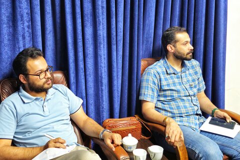 تصاویر/ نشست معاون پژوهش حوزه‌های علمیه با ناشران آثار حوزوی فعال در همایش کتاب سال حوزه‌