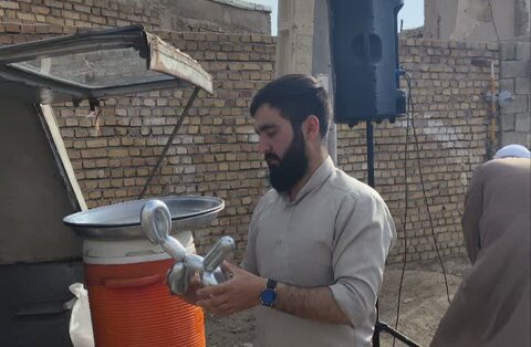 تبلیغ غدیر در روستای نشر همدان