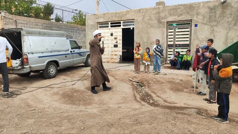 جشن غدیر در روستای بارابند همدان