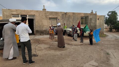 جشن غدیر در روستای بارابند همدان