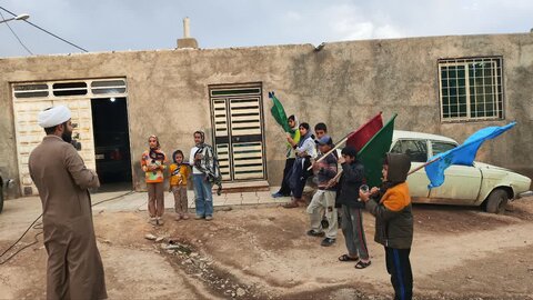 جشن غدیر در روستای بارابند همدان