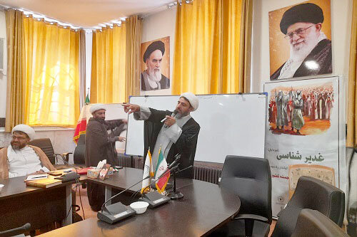 کارگاه تخصصی غدیرشناسی ویژه مبلغین هجرت و مربیان امین در کرمانشاه برگزار شد