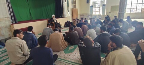 تصاویر / دیدار معاون امور صیانتی حوزه های علمیه با طلاب مدرسه علمیه حضرت صاحب الزمان (عج) بشاگرد