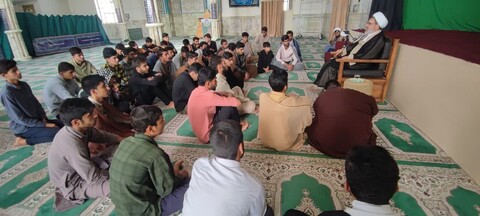 تصاویر / دیدار معاون امور صیانتی حوزه های علمیه با طلاب مدرسه علمیه حضرت صاحب الزمان (عج) بشاگرد