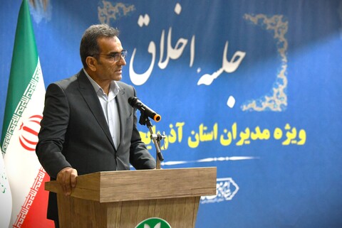 تصاویر/  درس اخلاق نماینده ولی فقیه در آذربایجان غربی ویژه مدیران اجرایی استان