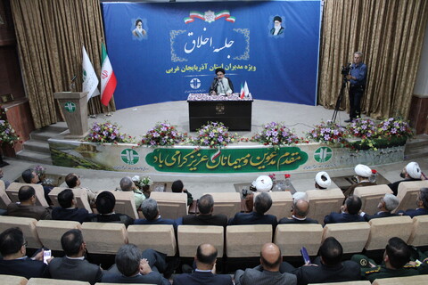 تصاویر/  درس اخلاق نماینده ولی فقیه در آذربایجان غربی ویژه مدیران اجرایی استان