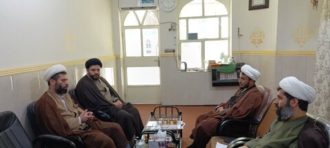 تصاویر/مسائل پژوهشی مدرسه علمیه امام جعفر صادق (ع) باغملک بررسی شد