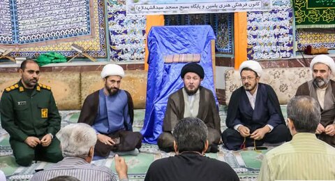 تصاویر/طرح ملی قرارگاه مساجد با حضور امام جمعه شهرستان اندیمشک