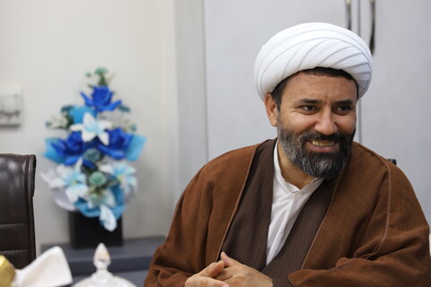 تصاویر/جلسه مدیر منطقه ۲ قائم مقام امور استانها با مدیر و معاونین مرکز مدیریت حوزه علمیه کردستان