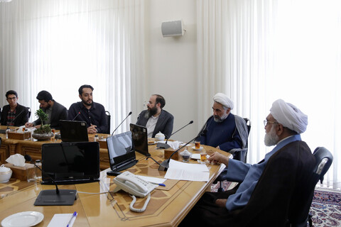 تصاویر/ دیدار اعضای بسیج دانشجویی دانشگاه رضوی با تولیت آستان قدس رضوی