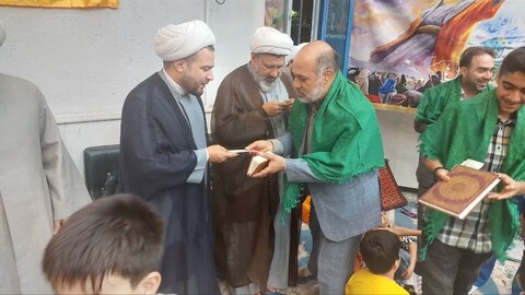 تصاویر/ برگزاری جشن میلاد امام هادی (ع)و عید سعید غدیر خم در مسجد باب الحوائج(ع) مجتمع مسکونی بعثت ساعس