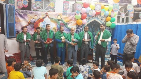 تصاویر/ برگزاری جشن میلاد امام هادی (ع)و عید سعید غدیر خم در مسجد باب الحوائج(ع) مجتمع مسکونی بعثت ساعس