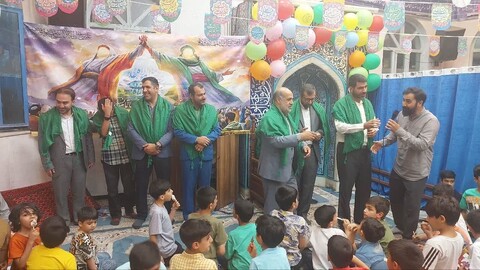 تصاویر/ برگزاری جشن میلاد امام هادی (ع)و عید سعید غدیر خم در مسجد باب الحوائج(ع) مجتمع مسکونی بعثت ساعس