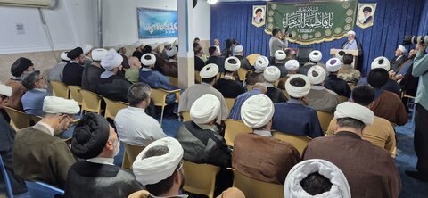 تصاویر / گردهمایی روحانیون شهرستان آبیک