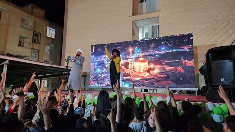 تصاویر/ دومین شب از جشن بزرگ غدیرانه در شهرستان خوی