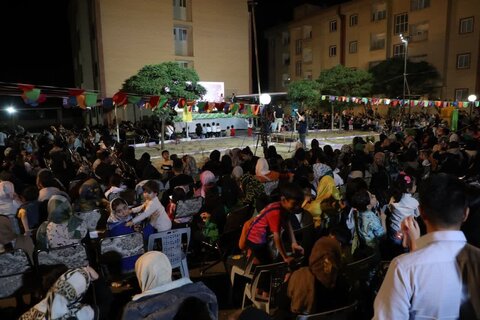 تصاویر/ دومین شب از جشن بزرگ غدیرانه در شهرستان خوی