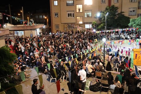 تصاویر/ دومین شب از جشن بزرگ غدیرانه در شهرستان خوی