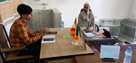 تصاویر/ جلسه دفاعیه تحقیق پایانی طلبه مدرسه علمیه آیت‌الله مدنی کاشانی(ره)