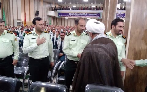 تصاویر/ چهارمین مرحله تجلیل از حافظان قرآن کریم مراکز آموزش فراجا در مرکز آموزش مالک اشتر اراک