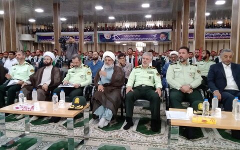 تصاویر/ چهارمین مرحله تجلیل از حافظان قرآن کریم مراکز آموزش فراجا در مرکز آموزش مالک اشتر اراک