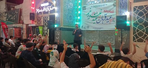 تصاویر/ شادیانه قربان تا غدیر در پارک‌ها و فضاهای عمومی آران و بیدگل