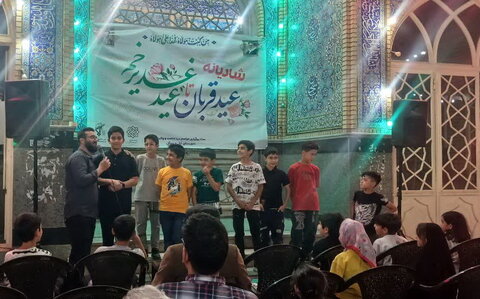 تصاویر/ شادیانه قربان تا غدیر در پارک‌ها و فضاهای عمومی آران و بیدگل