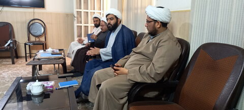 تصاویر/ نشست مدیر حوزه علمیه منطقه کاشان با مسئول مرکز آموزش‌ مهارت‌های کاربردی حوزه علمیه کشور