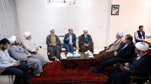 استقبال نماینده ولی فقیه، استاندار و مدیران حوزوی گیلان از آیت الله اعرافی