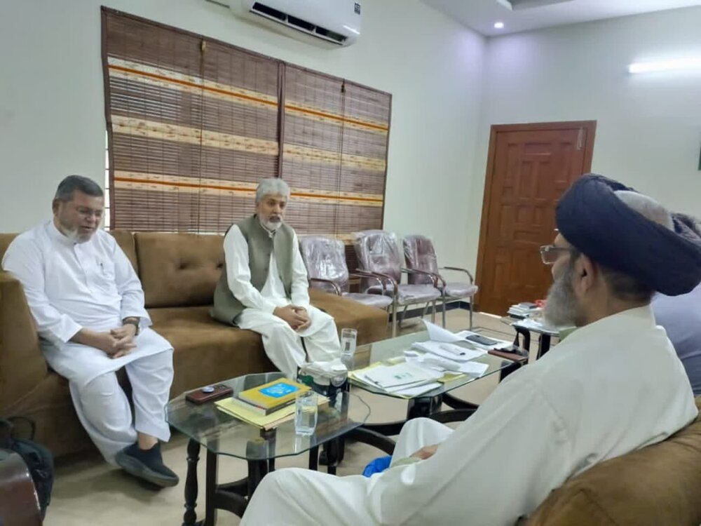 قائد ملت جعفریہ پاکستان سے علامہ شبیر میثمی اور زاہد علی آخونزادہ کی ملاقات / دورہ ایران سمیت مختلف امور پر گفتگو