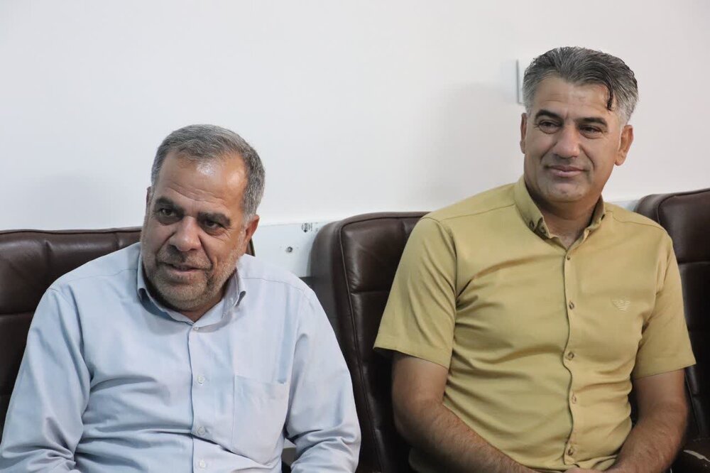 تصاویر/دیدار رئیس اداره ورزش و جوانان  با امام جمعه شهرستان مهران