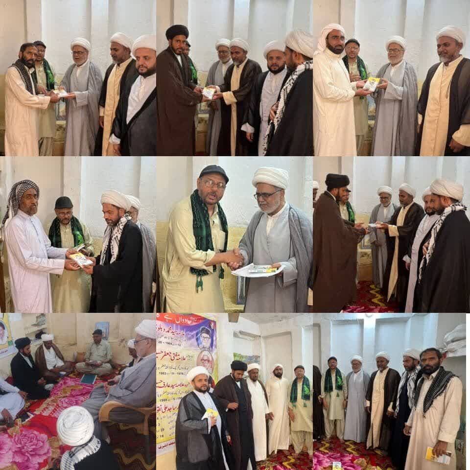 دفترِ قائد ملت جعفریہ پاکستان شعبہ نجف اشرف کا اہم اجلاس / شعبہ خدمت زائرین نجف کی تاسیس سمیت مختلف امور کی انجام دہی