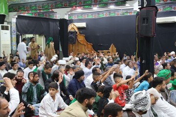 تصاویر/ آیین باشکوه عمامه‌گذاری جمعی از طلاب خوزستان در شهرستان کارون