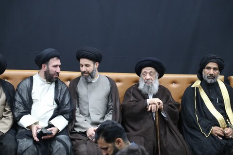 تصاویر/آیین باشکوه عمامه‌گذاری جمعی از طلاب خوزستان در شهرستان کارون
