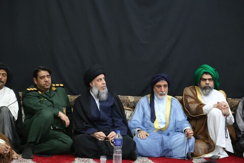 تصاویر/آیین باشکوه عمامه‌گذاری جمعی از طلاب خوزستان در شهرستان کارون