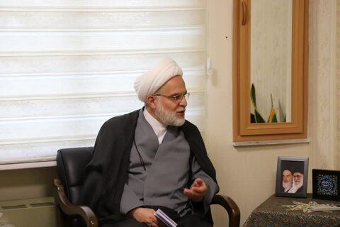 تصاویر/ جلسه شورای اداری حوزه‌ علمیه کردستان، با حضور حجت‌الاسلام والمسلمین شامی