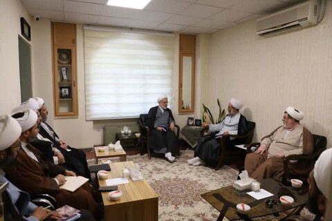 تصاویر/ جلسه شورای اداری حوزه‌ علمیه کردستان، با حضور حجت‌الاسلام والمسلمین شامی