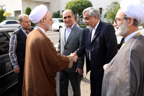 جلسه مسئولین ارشد استان گیلان با آیت الله اعرافی