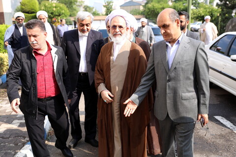 جلسه مسئولین ارشد استان گیلان با آیت الله اعرافی