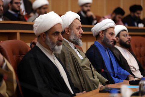 تصاویر/تکریم و معارفه مدیر حوزه علمیه استان گیلان