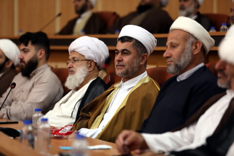 تصاویر/تکریم و معارفه مدیر حوزه علمیه استان گیلان