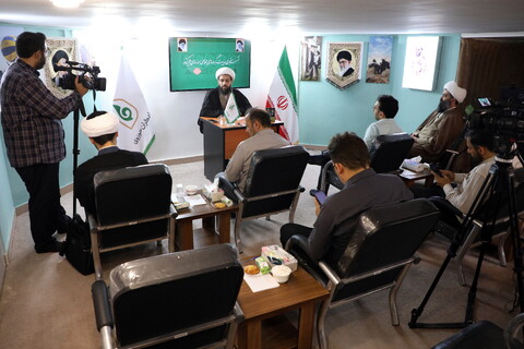 تصاویر/نشست خبری مدیریت گروه های جهادی حوزه های علمیه کشور