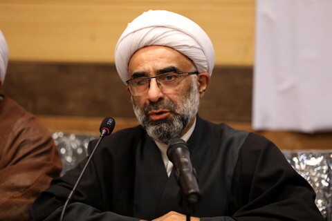 تصاویر/دیدار مدیران مدارس و شورای حوزه علمیه استان گیلان با آیت الله اعرافی و معاونین ستادی