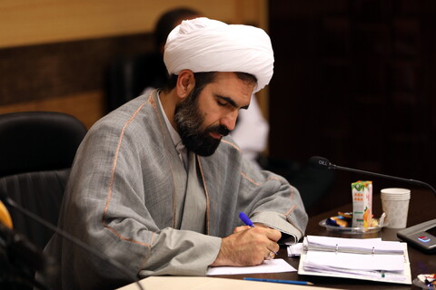 تصاویر/دیدار مدیران مدارس و شورای حوزه علمیه استان گیلان با آیت الله اعرافی و معاونین ستادی