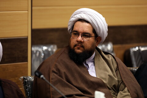 تصاویر/دیدار مدیران مدارس و شورای حوزه علمیه استان گیلان با آیت الله اعرافی و معاونین ستادی