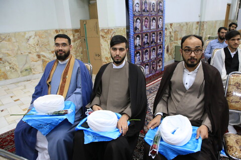 تصاویر/ آیین عمامه گذاری طلاب حوزه علمیه اصفهان