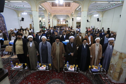 تصاویر/ آیین عمامه گذاری طلاب حوزه علمیه اصفهان