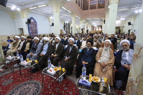 تصاویر/ آیین عمامه گذاری طلاب حوزه علمیه اصفهان