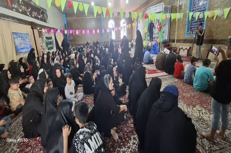 برگزاری باشکوه «اجتماع کوچههای علوی» بانوان بیستون در عید سعید غدیرخم+ عکس