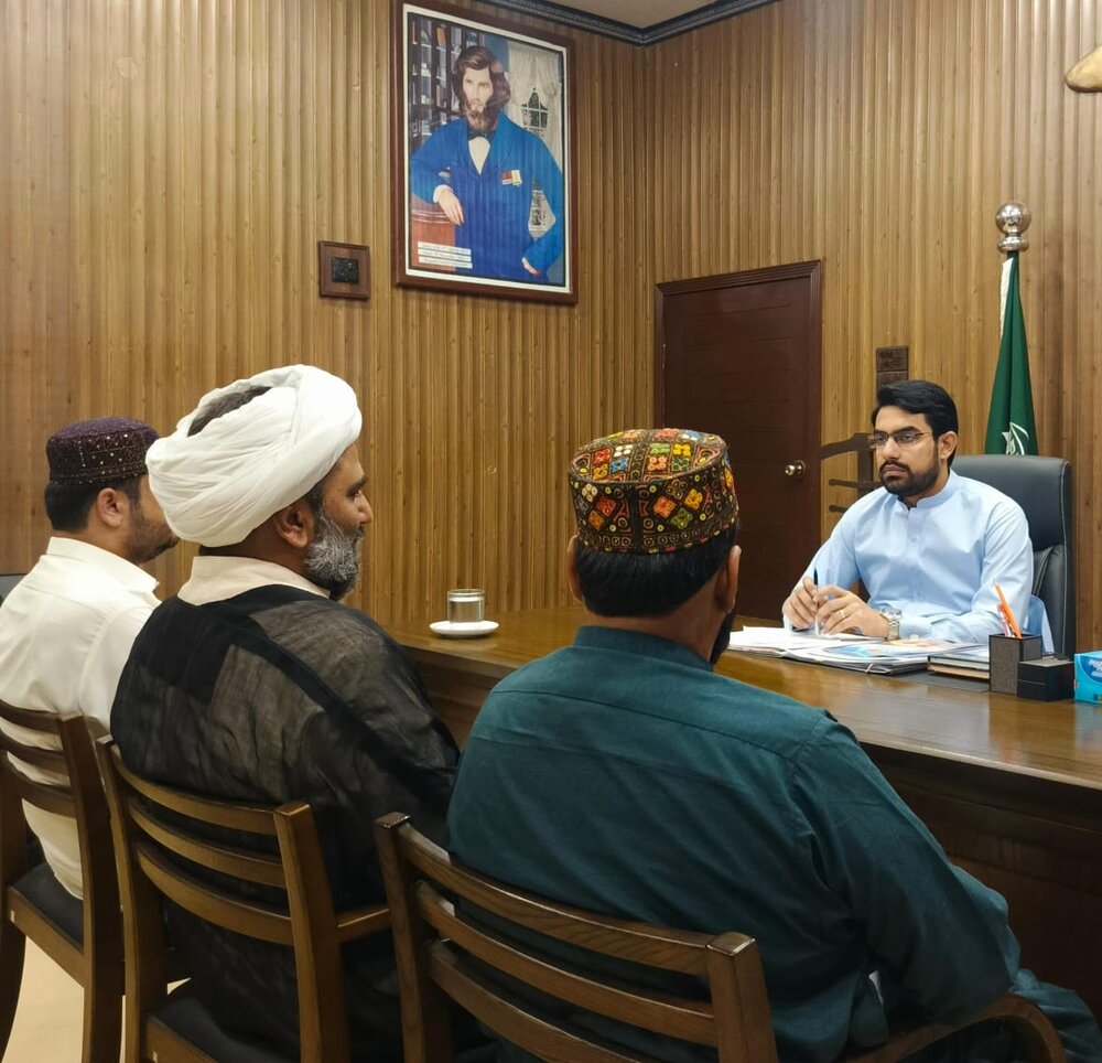 علامہ مقصود ڈومکی کی وفد کے ہمراہ ڈپٹی کمشنر جیکب آباد سے ملاقات؛ محرم الحرام کی سیکیورٹی پر تبادلہ خیال